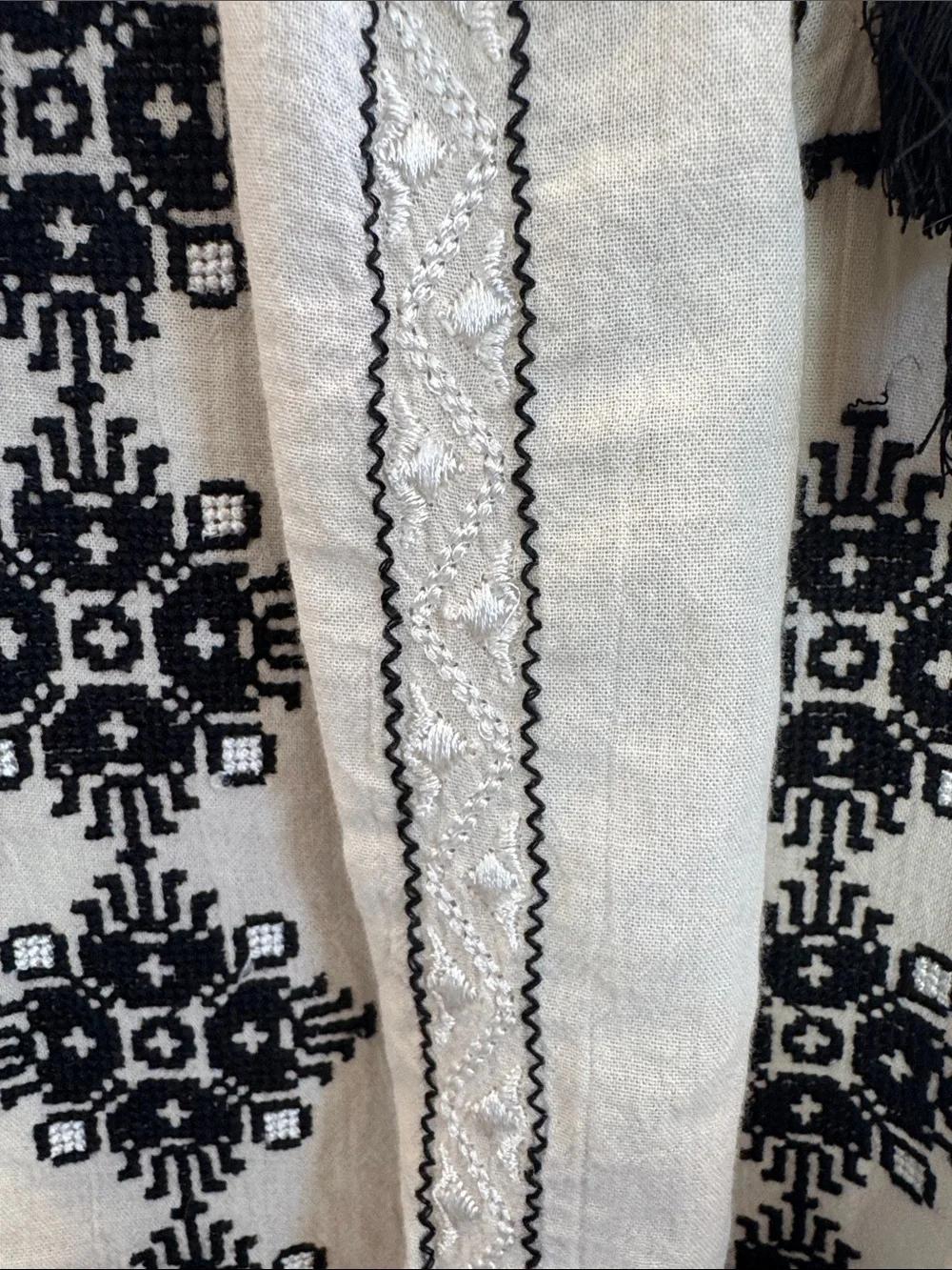Anthropologie lightweight white